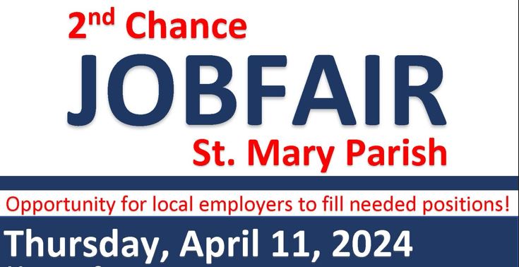 Image for 2nd Chance Job Fair - St. Mary Parish